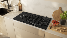 Load image into Gallery viewer, NEFF T29RHS4S0 N 90, Gas hob, 90 cm, Tempered glass, Black
