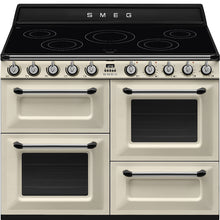 Load image into Gallery viewer, SMEG Victoria Induction Freestanding Cooker 110cm Cream
