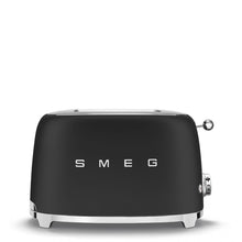 Load image into Gallery viewer, SMEG 50's Style 2 Slice Toaster Matte Black
