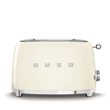 Load image into Gallery viewer, Smeg 2 Slice Toaster Cream
