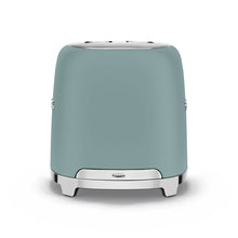 Load image into Gallery viewer, SMEG 50's Style 2 Slice Toaster Emerald Green
