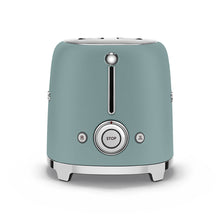 Load image into Gallery viewer, SMEG 50's Style 2 Slice Toaster Emerald Green
