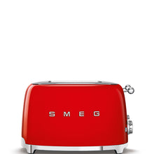 Load image into Gallery viewer, SMEG 50's Style 4 Slot Toaster Red
