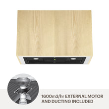 Load image into Gallery viewer, Amore 60cm undermount rangehood - Black UMLUCIA6B-M16
