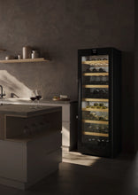 Load image into Gallery viewer, Liebherr BLACK STEEL DUAL ZONE WINE 155 BORDEAUX BOTTLES
