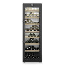 Load image into Gallery viewer, Liebherr BLACK STEEL DUAL ZONE WINE 155 BORDEAUX BOTTLES
