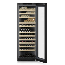 Load image into Gallery viewer, Liebherr BLACK GLASS TRIPLE ZONE WINE 182 BORDEAUX BOTTLES
