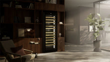 Load image into Gallery viewer, Liebherr BLACK GLASS TRIPLE ZONE WINE 182 BORDEAUX BOTTLES
