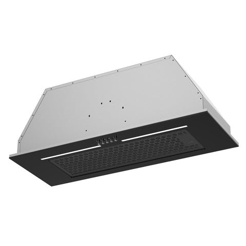 XIT 75cm Undermount rangehood - Black Glass