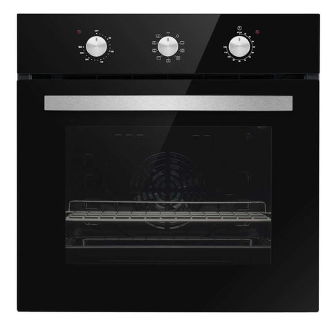 XIT Wall Oven - Black Finish with Stainless Steel Handles