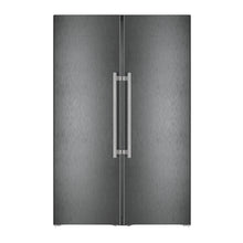 Load image into Gallery viewer, Liebherr BLACK STEEL FREEZER w.ICE + FRIDGE w.BIO FRESH
