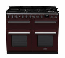 Load image into Gallery viewer, Falcon ESTEL DELUXE 110CM DUAL FUEL FREESTANDING COOKER CHROME SLOW COOK
