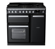 Load image into Gallery viewer, Falcon ESTEL DELUXE 90CM DUAL FUEL FREESTANDING COOKER CHROME

