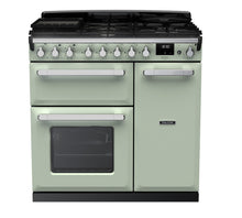 Load image into Gallery viewer, Falcon ESTEL DELUXE 90CM DUAL FUEL FREESTANDING COOKER CHROME
