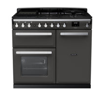 Load image into Gallery viewer, Falcon ESTEL DELUXE 100CM DUAL FUEL FREESTANDING COOKER CHROME
