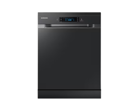 Samsung Freestanding Dishwasher Flexible 3rd Rack 14 Place Setting - Black Stainless