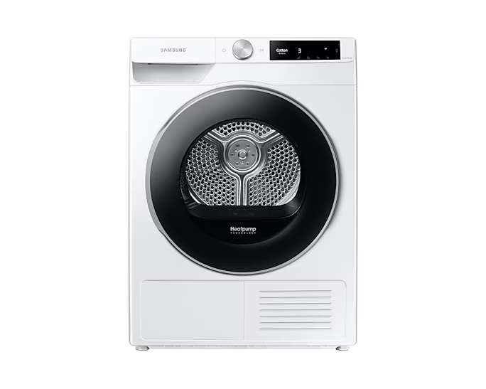 Samsung Heat Pump Dryer AI Dry 9kg - White