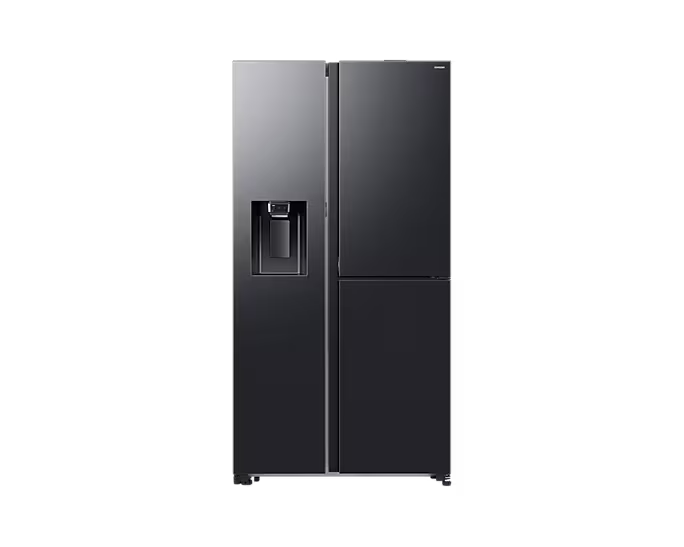 Samsung 627L Refrigerator SBS - Food Showcase Dark Stainless