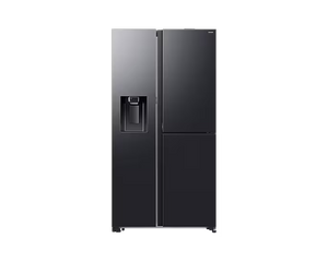 Samsung 627L Refrigerator SBS - Food Showcase Dark Stainless