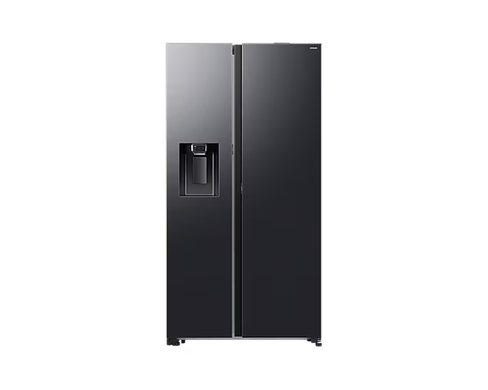 Samsung 634L Refrigerator SBS - Auto Open Door Dark Stainless