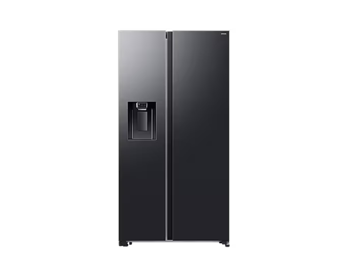 Samsung 635L Refrigerator SBS - Ice & Water Dispenser Dark Stainless
