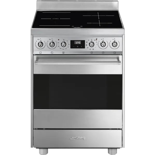 Smeg Classic 60cm Freestanding Pyrolytic Oven with Induction Cooktop Total Kitchens