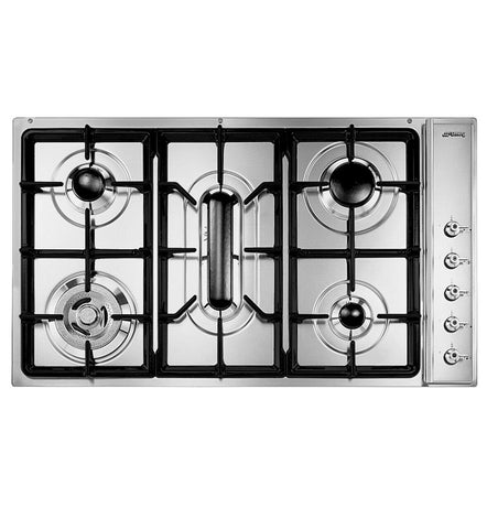 SMEG 90CM STAINLESS STEEL GAS COOKTOP