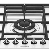 Load image into Gallery viewer, SMEG 75CM STAINLESS STEEL SEMI FLUSH GAS HOB
