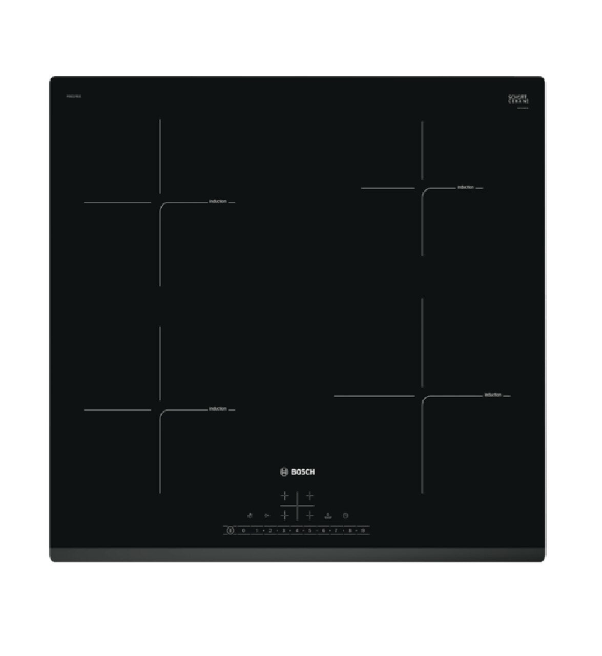 BOSCH 59CM 4 ZONE INDUCTION COOKTOP