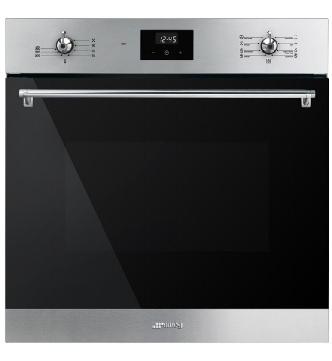 SMEG 60CM STAINLESS STEEL BUILT-IN OVEN – Total Kitchens